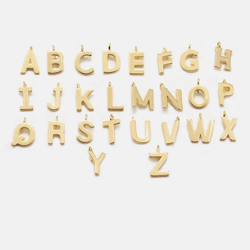 26 raidžių pradinis pakabukas