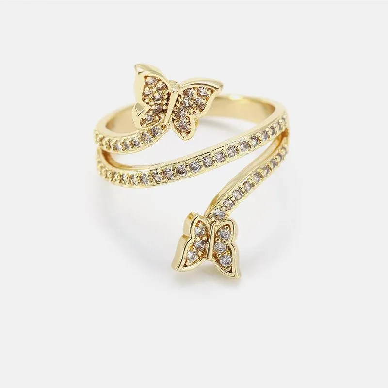 Gražus rankų darbo žiedas drugelių gyvūnams