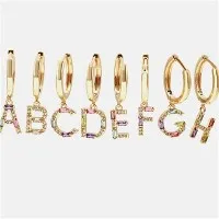 26 abėcėlės pradinis auskaras