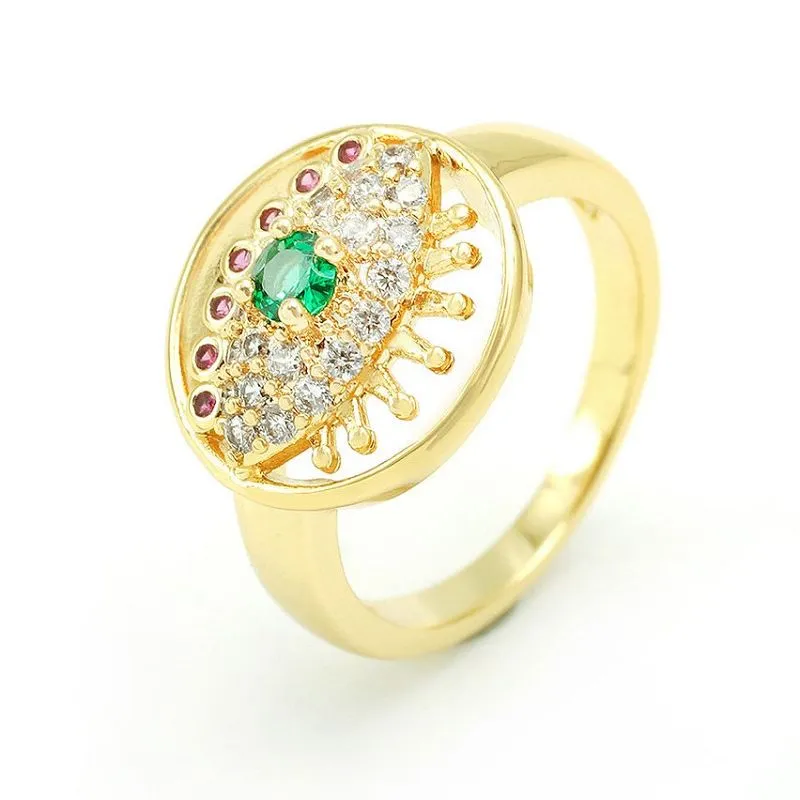 Senovinis žiedas Evil Eye