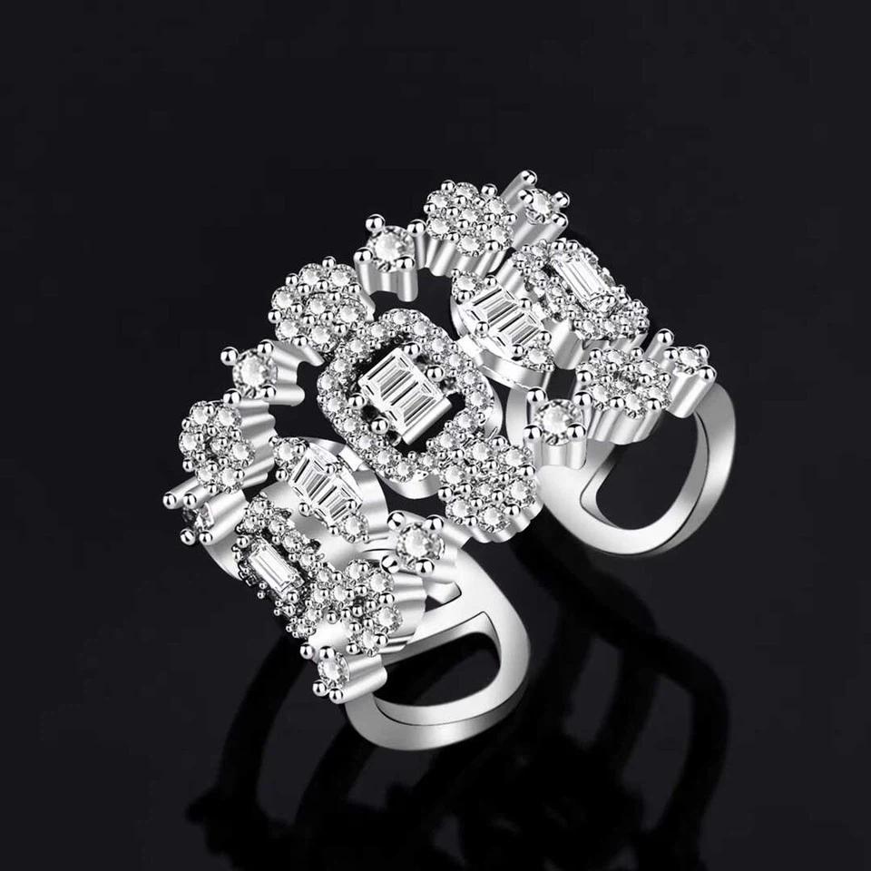 Luxury Crystal Wedding Jewelry Sets high quality